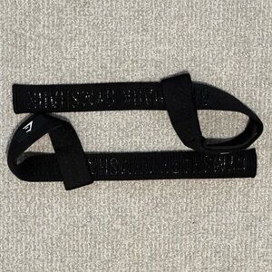 Gymshark Lifting Straps | Black OS